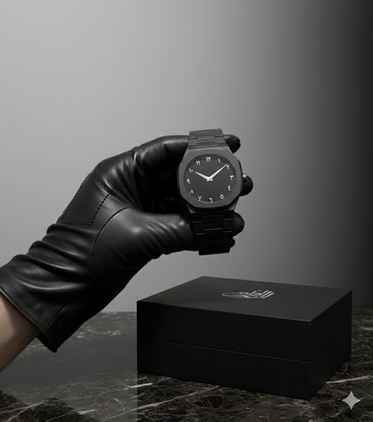 Aura Arabic Watch – Black