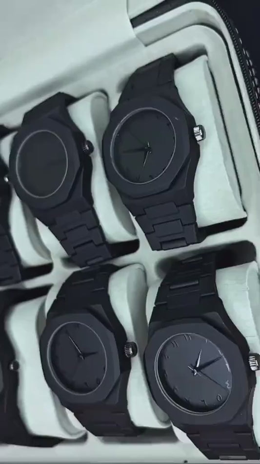 Aura Arabic Watch – Black